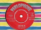THE BEATLES love me do 1962 ORIG UK RED PARLOPHONE 45 FAIR CONDITION