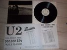 U2 THE JOSHUA TREE LP SPANISH PROMO WHITE LABELS + INSERT ISLAND 5F 218 219