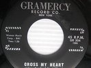 the CONCORDS Cross My Heart / Our Last Goodbye Orig.White DooWop 45 CC135 HEAR