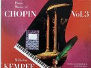 WILHELM KEMPFF / Piano Music of Chopin Vol.3 / London-Decca WB BB CS 6042 1E/1E