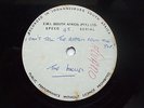 THE HOLLIES - I CAN'T TELL THE BOTTOM FROM THE TOP 45rpm 10'' ONE SIDED ACETATE
