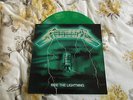METALLICA Ride the Lightning RARE GREEN VINYL + SLEEVE