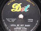 78-ROCKABILLY-SANFORD CLARK-A CHEAT/USTA B MY BABY on DOT-