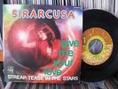 SIRARCUSA Streap-Tease in the stars 45 Spain COSMIC DISCO FUNK GROOVE