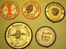 FIVE ORIGINAL NORTHERN SOUL PATCHES- LEIGHTON BUZZARD ALLNIGHTERS- EX CONDITION