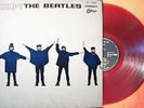 BEATLES HELP JAPAN ODEON 1st ISSUE RED WAX LP OP-7387 NR