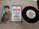 ELVIS PRESLEY PROMO 45: All That I am/Spinout w/picture sleeve RCA 47-8941