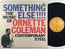 ORNETTE COLEMAN Something Else LP Contemporary Jazz Stereo VG++