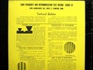 Cook Test Record Frequency & Intermodulation 10