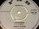 PRINCE BUSTER HYPOCRITE / NEW DANCE FAB RARE SKINHEAD HEAR