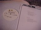 1987 THESE IMMORTAL SOULS Get Lost (Don't Lie) Test Pressing LP w/Sheet