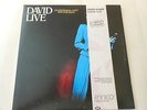 David Bowie - Rare N/M RYKO reissue clear vinyl David Live Promo only DBL LP