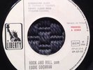 Promo copy EDDIE COCHRAN - FATS DOMINO 7/45 EP PORTUGAL LIBERTY RARE NM 1968