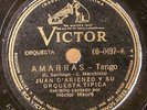 (R) D'ARIENZO/MAURE Tango 78rpm Victor 60-0497 Amarras