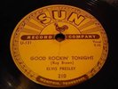 ELVIS PRESLEY Good Rockin' Tonight/I Don't Care If The Sun Don't Shine SUN 210