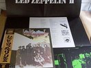 LED ZEPPELIN II 2  JAPAN VINYL LP WITH OBI INSERT POSTER COMPLETE P-10101A MINT