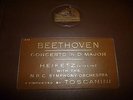 BEETHOVEN Concerto in D Major HEIFETZ Violin 5x 12