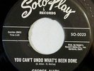 HEAR IT RARE Blues 45 rpm George Allen 