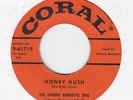 JOHNNY BURNETTE TRIO Honey Hush / The Train Kept A-Rollin' (CORAL) USA 45