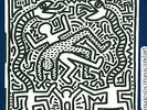 ORIGINAL 1983 KEITH HARING ART PRINT & HIP HOP B.BOY VINYL RECORD EX RARE