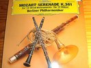 MOZART Serenade for 13 Wind Instruments BERLIN PHILHARMONIC LP DG Digital