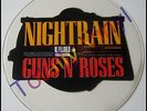 GUNS N ROSES - Nightrain / Reckless life - UNCUT SHAPE PICTURE DISC