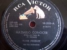 ELVIS PRESLEY Make me know it URUGUAY 78 RPM RCA VICTOR BLACK LABEL RARE