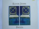 ELTON JOHN - Duets - Excellent Condition Double LP Record Rocket 518 478-1