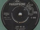 THE BEATLES*LOVE ME DO*P.S. I LOVE YOU*ORIGINAL*HEAR BOTH SIDES