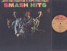 JIMI HENDRIX EXPERIENCE - SMASH HITS - ROCK LP - 1st PRESSING  - POSTER