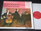 Richter Rostropovich Beethoven Cello Sonatas Dutch Philips Stereo 835182-83AY NM