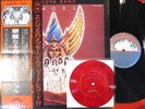 ANGEL HELLUVA BAND JAPAN 1st ISSUE LP OBI with MESSAGE FLEXI DISC MINT Kiss