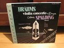 BRAHMS VIOLIN CONCERTO IN D-ALBERT SPALDING, VIOLIN-REMINGTON 199 145  LP RARE