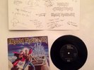 Iron Maiden w/ XMAS CARD Run To The Hills / Phantom LIVE 1985 UK 7