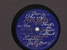 78 RPM Jimmy Dorsey London 344 autographed by Jimmy Dorsey