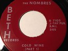 RARE OHIO LATIN FUNK 45/ THE NOMBRES 