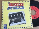 THE BEATLES - FROM ME TO YOU / DEVIL IN HER HEART 45'' Single