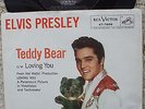 Elvis Presley - Teddy Bear / Loving You - RARE variation USA 45 rpm + P/S