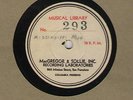 78 RPM Unknown orchestra MacGregor & Sollie 293/294 in E-
