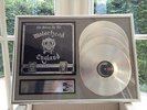 MOTÖRHEAD ENGLAND PLATIN / GOLD SCHALLPLATTE / TOUR