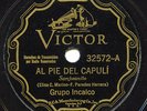 ECUADOR - Grupo Incaico, Andean folk on Victor, 1935, rare EX