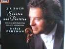 BACH Sonatas Partitas Solo Violin / Itzhak PERLMAN - EMI DIGITAL 7494831 2LP BOX