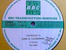 John D. Loudermilk Live/Cleo Laine BBC Transcription Disc Ultra-Rare Listen