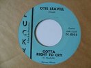 OTIS LEAVILL Gotta Right To Cry / Rise Sally LUCKY Northern Soul 45 HEAR
