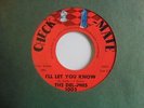 THE DEL PHIS I'll Let You Know CHECK MATE Northern Soul R&B New Breed 45 HEAR