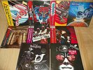 JUDAS PRIEST, 9 ALBUMS, JAPAN, GERMAN, USA PRES, SEE DESCRIPTION, ALL PLAYS MINT