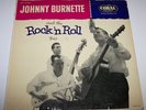 1956 JOHNNY BURNETTE AND THE ROCK 'N ROLL TRIO  Coral LP  COVER ONLY