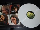 BEATLES LET IT BE ALBUM ON WHITE VINYL-ALBUM IS MINT-EMI
