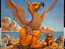 GRYPHON rare 1973 UK folk LP in lovely EX to NM shape - first pressing