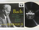 WILHELM BACKHAUS BACH RECITAL DECCA SXL 2205 UK pressing Vinyl LP